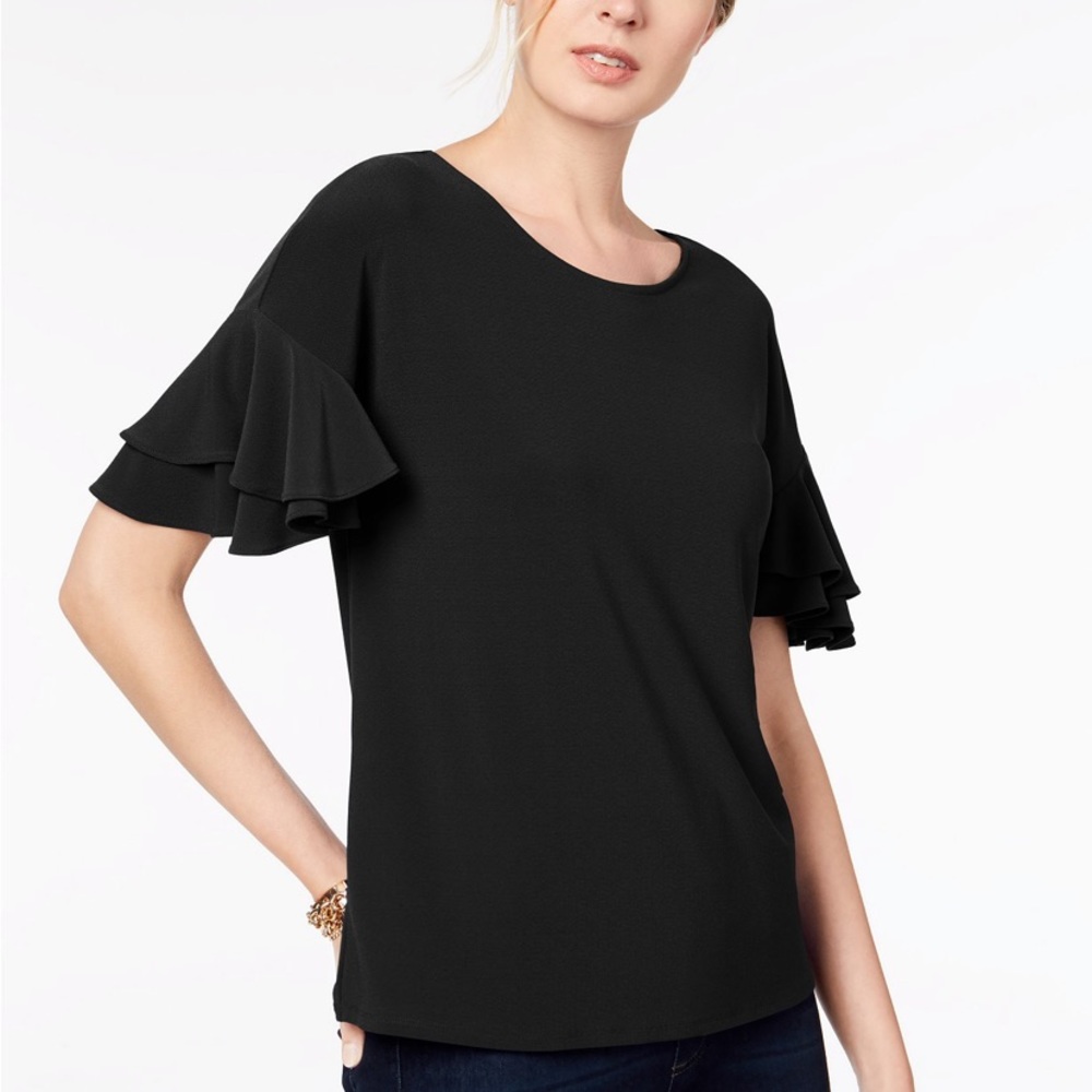 INC | black womens top